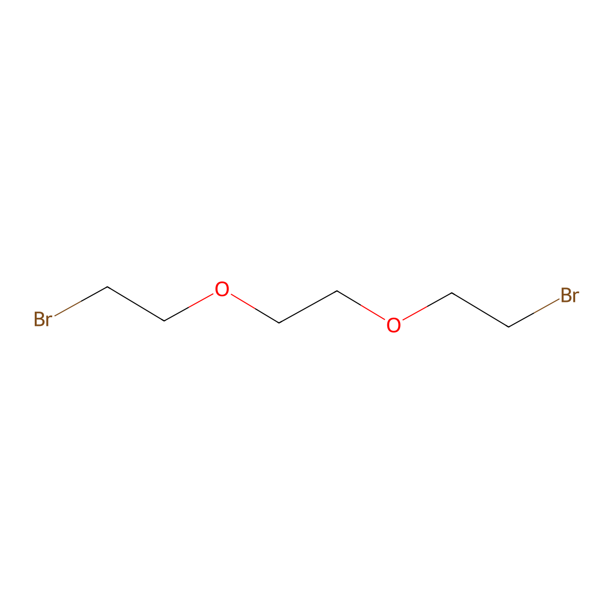 1,2-Bis(2-bromoethoxy)ethane molecular structure, CAS 31255-10-4