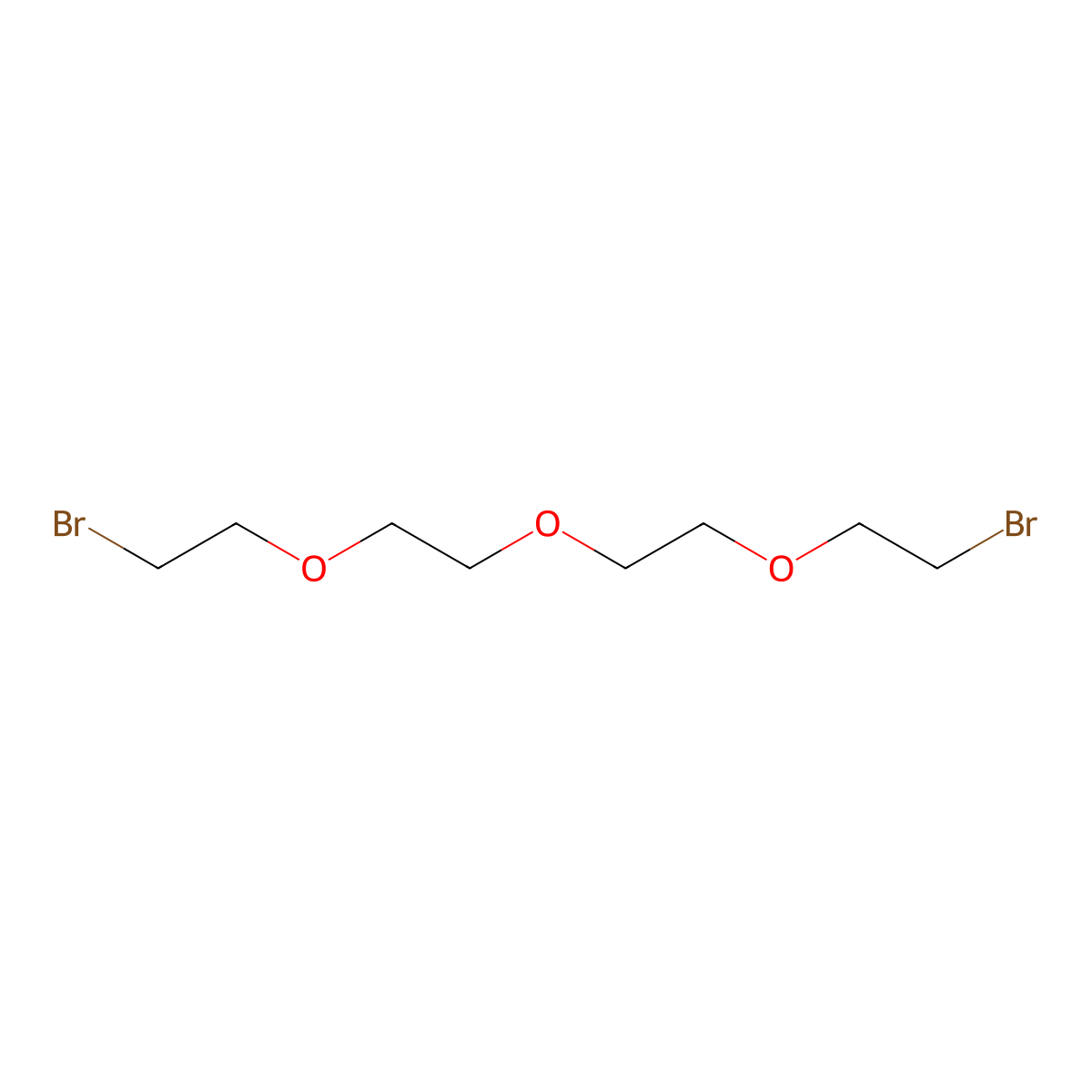 Ethane, 1,1'-oxybis[2-(2-bromoethoxy)- molecular structure, CAS 31255-26-2