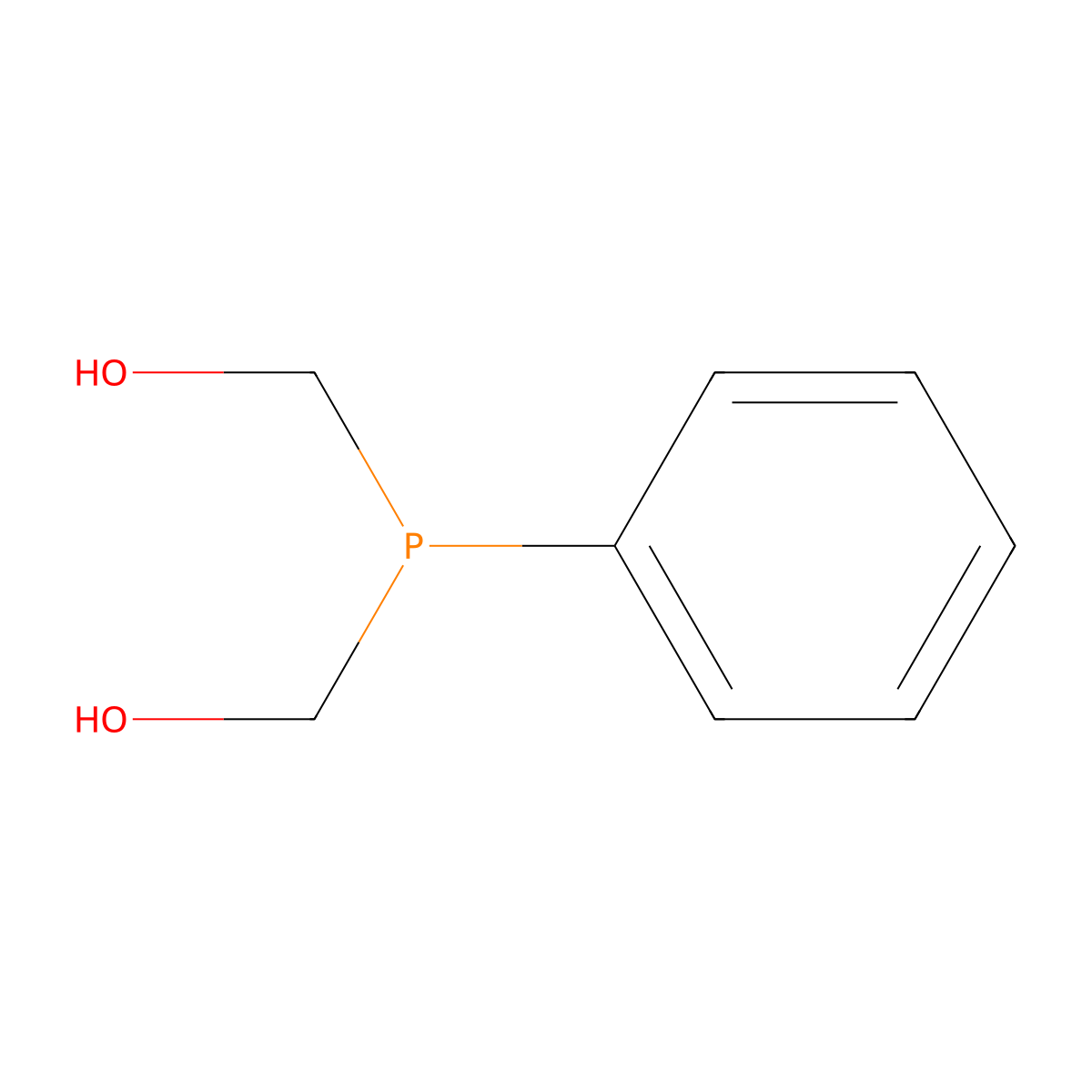 Methanol, (phenylphosphinidene)bis- molecular structure, CAS 3127-08-0