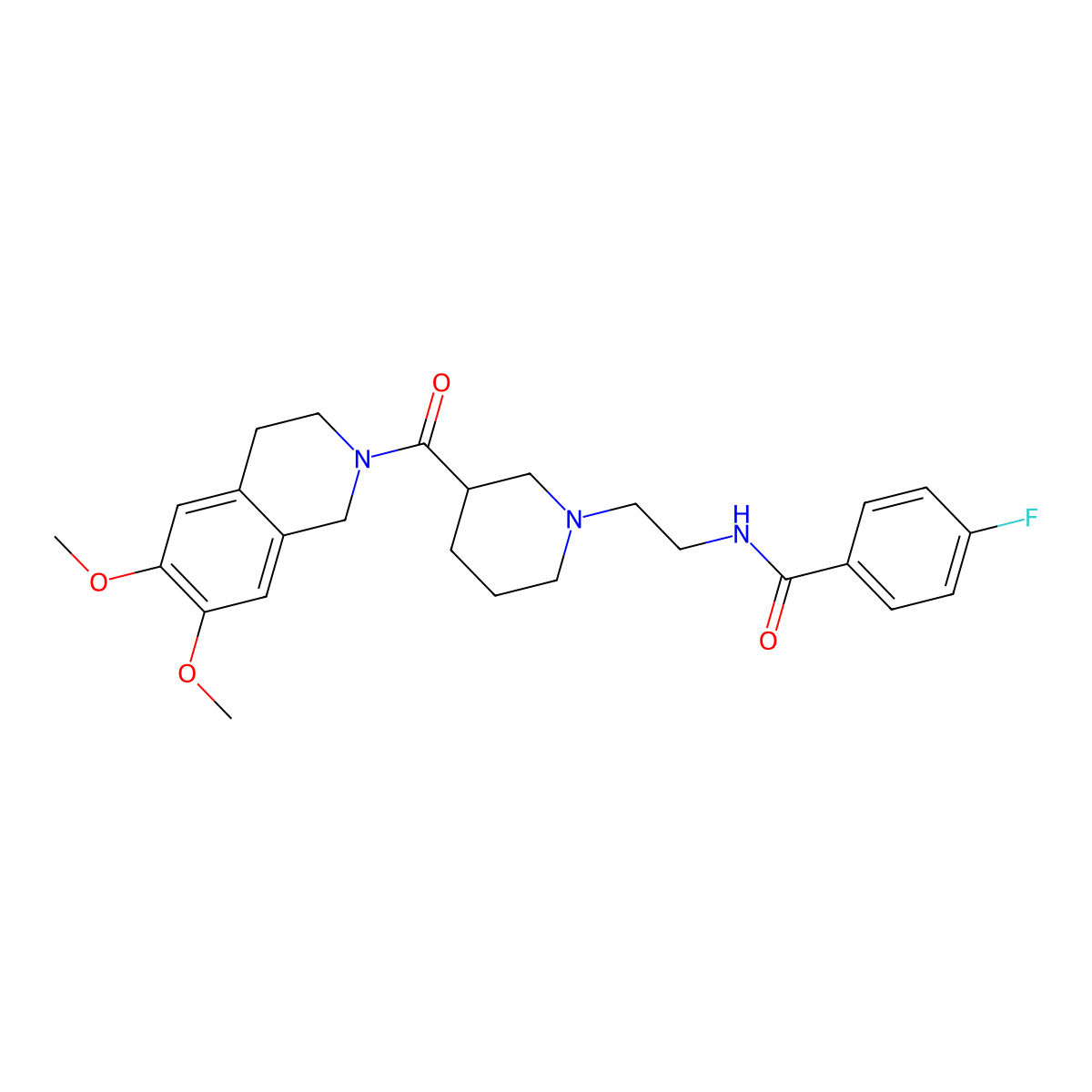 YM-758 molecular structure, CAS 312752-85-5