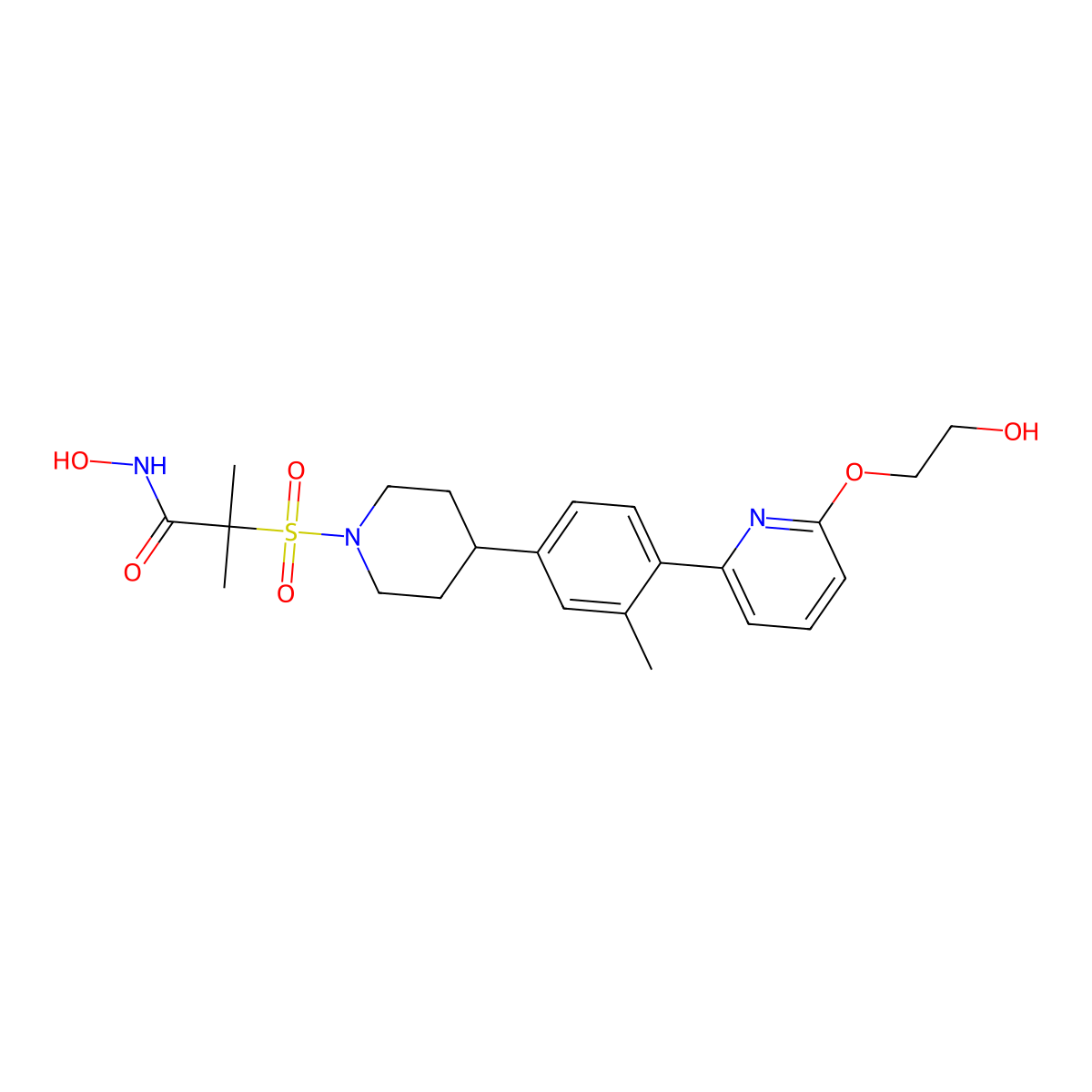MMP3 inhibitor 1 molecular structure, CAS 312930-75-9