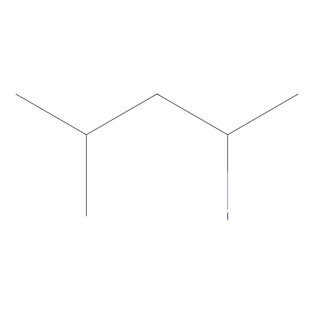 2-Iodo-4-methylpentane molecular structure, CAS 31294-96-9