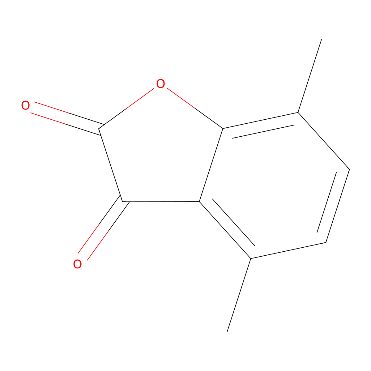4,7-Dimethyl-2,3-benzofurandione molecular structure, CAS 31297-30-0