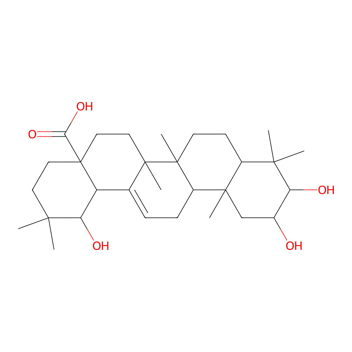 Arjunic Acid molecular structure, CAS 31298-06-3