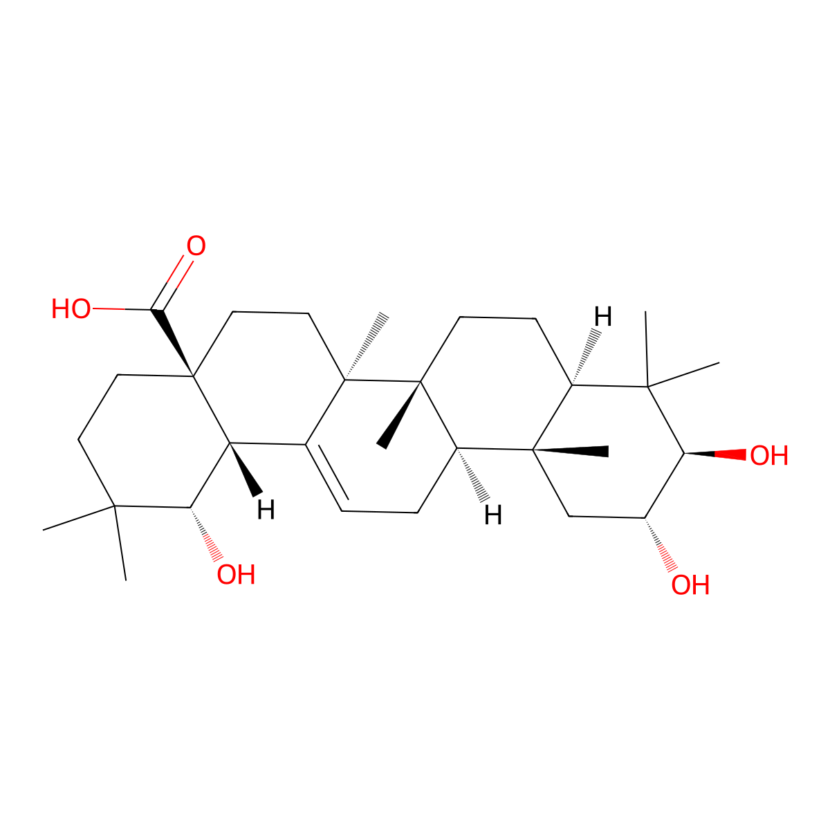 Arjunic Acid molecular structure, CAS 31298-06-3