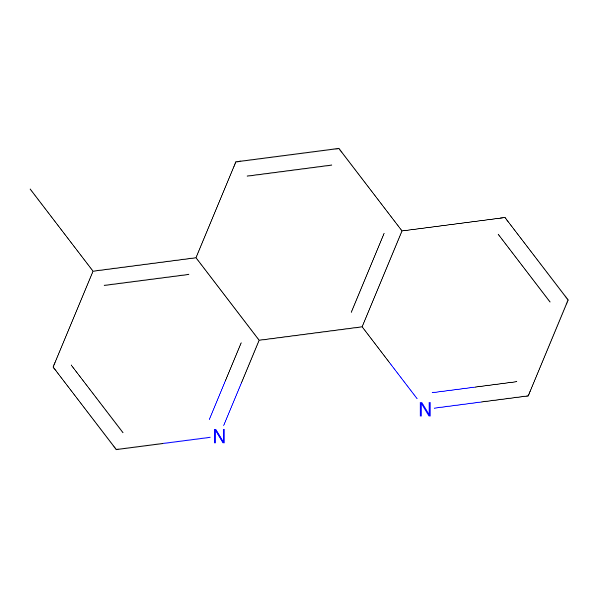 4-Methyl-1,10-phenanthroline molecular structure, CAS 31301-28-7