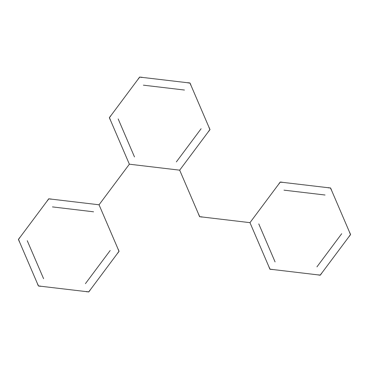 (Phenylmethyl)-1,1'-biphenyl molecular structure, CAS 31307-59-2