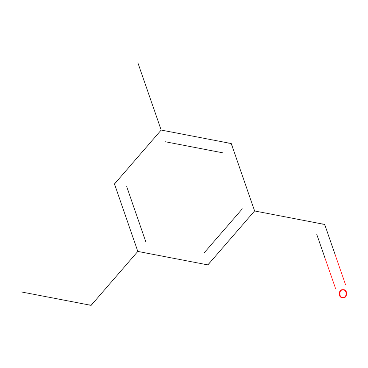 3-Ethyl-5-methylbenzaldehyde molecular structure, CAS 3132-93-2