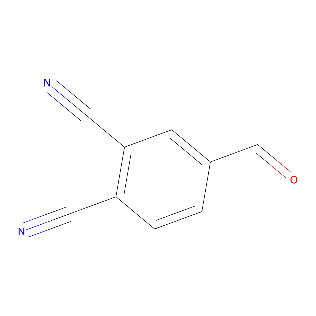 4-Formylphthalonitrile molecular structure, CAS 313228-48-7