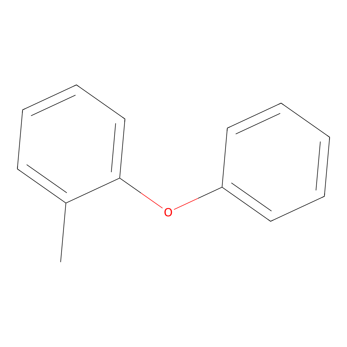 1-Methyl-2-phenoxybenzene molecular structure, CAS 31324-44-4