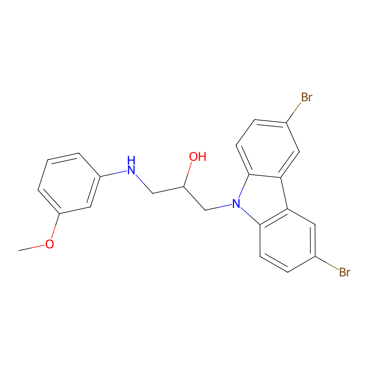 P7C3-OMe molecular structure, CAS 313268-18-7