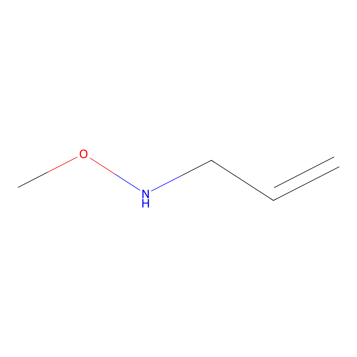 Methoxy(prop-2-en-1-yl)amine molecular structure, CAS 31331-28-9