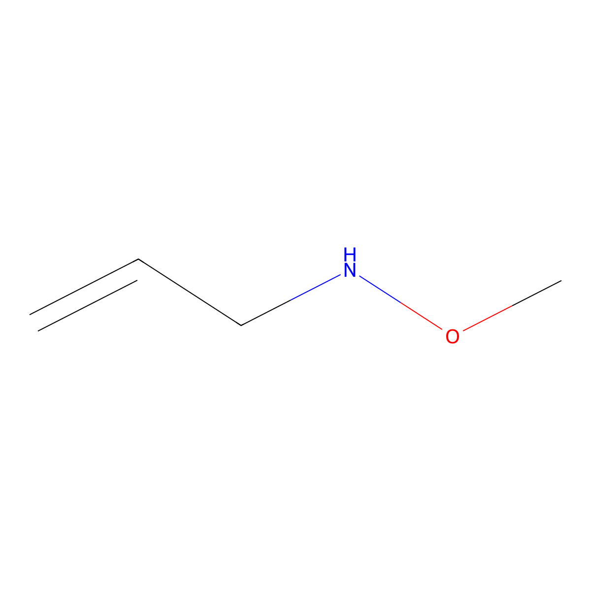 Methoxy(prop-2-en-1-yl)amine molecular structure, CAS 31331-28-9