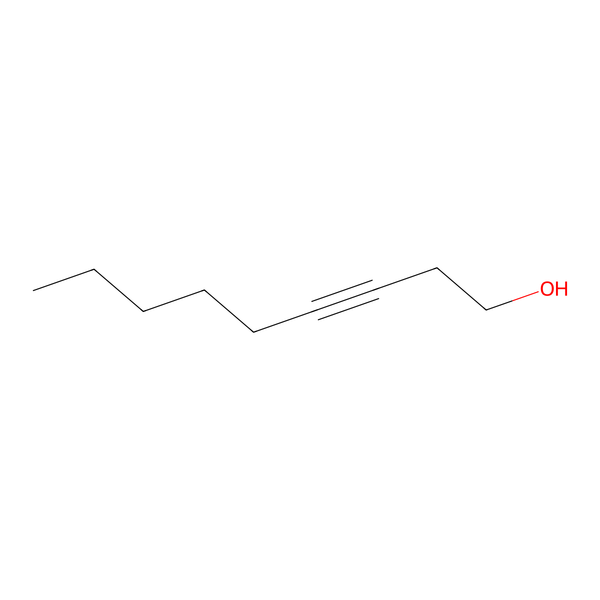 Non-3-yn-1-ol molecular structure, CAS 31333-13-8