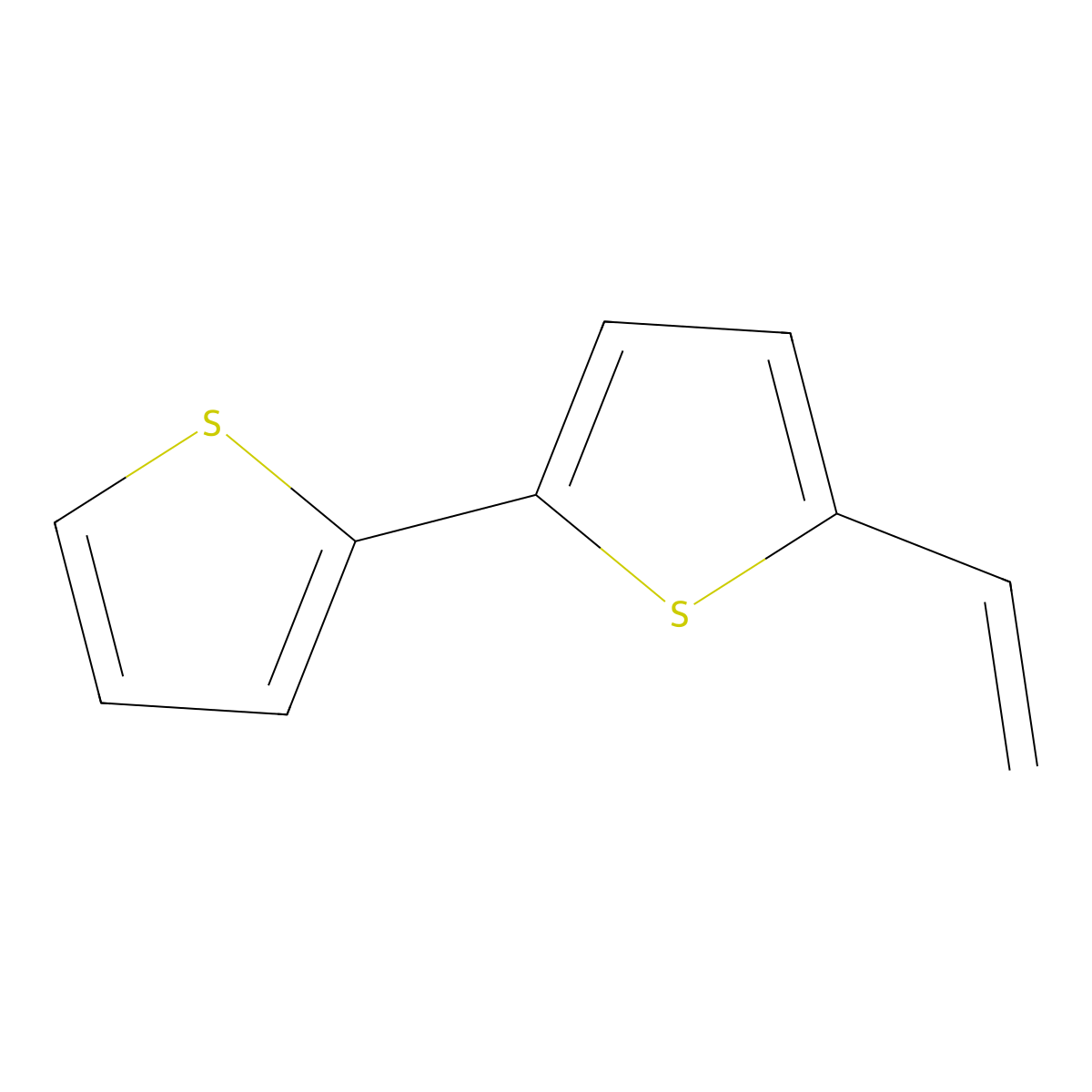 5-Ethenyl-2,2'-bithiophene molecular structure, CAS 31352-46-2