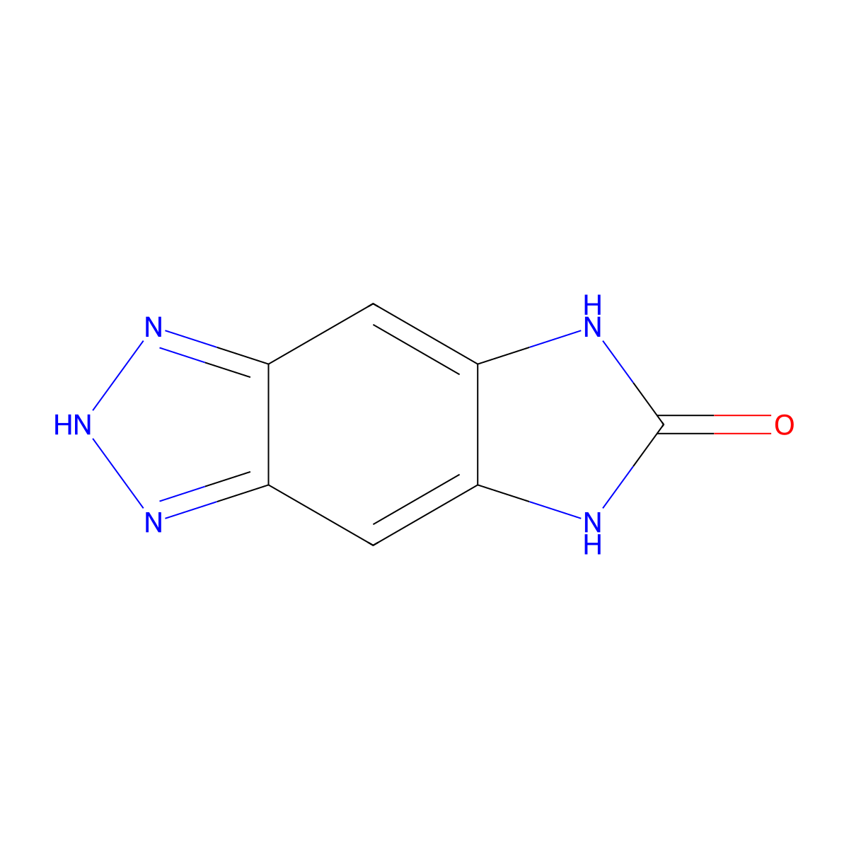5,7-Dihydroimidazo[4',5':4,5]benzo[1,2-d][1,2,3]triazol-6(1H)-one molecular structure, CAS 313527-23-0