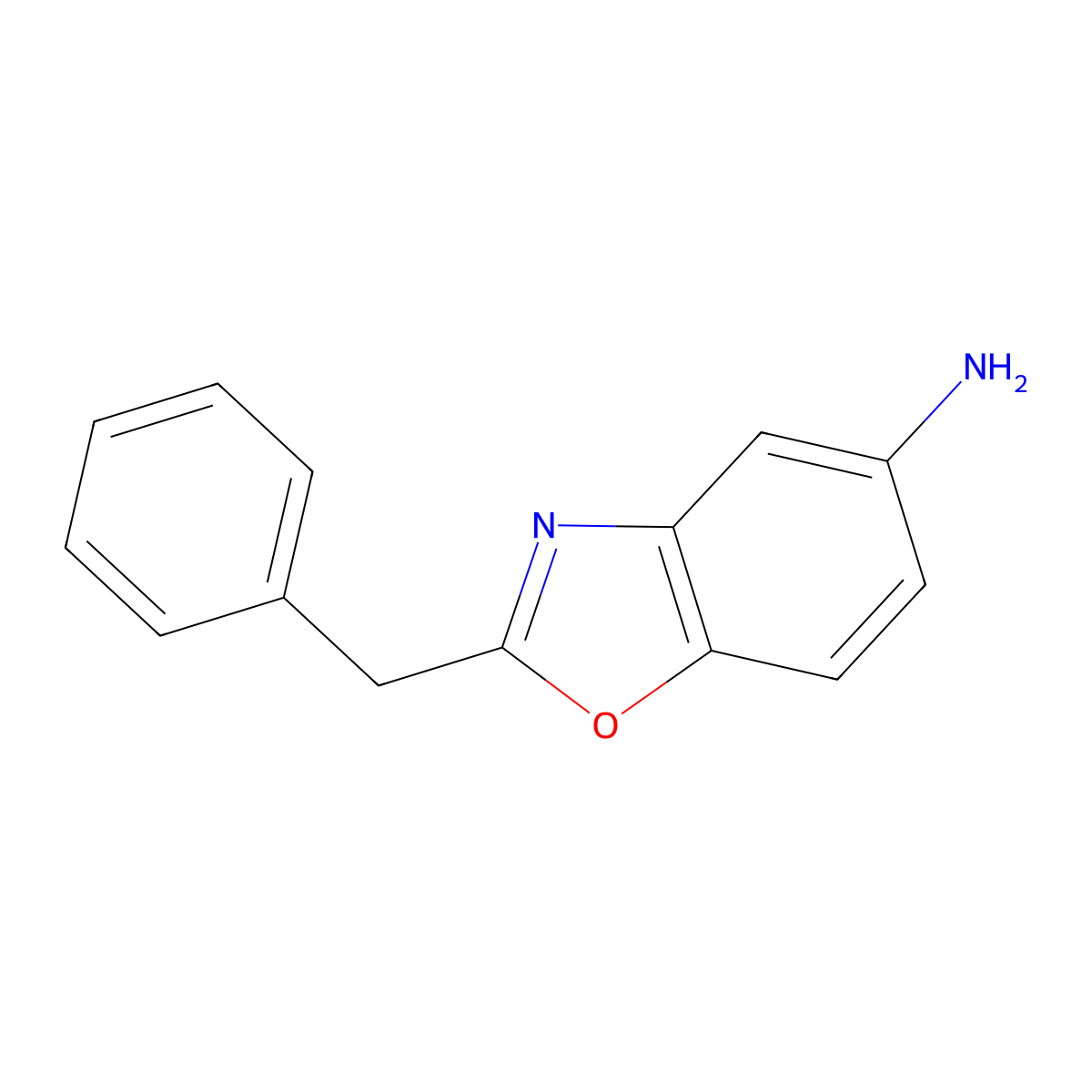 2-Benzylbenzo[d]oxazol-5-amine molecular structure, CAS 313527-44-5
