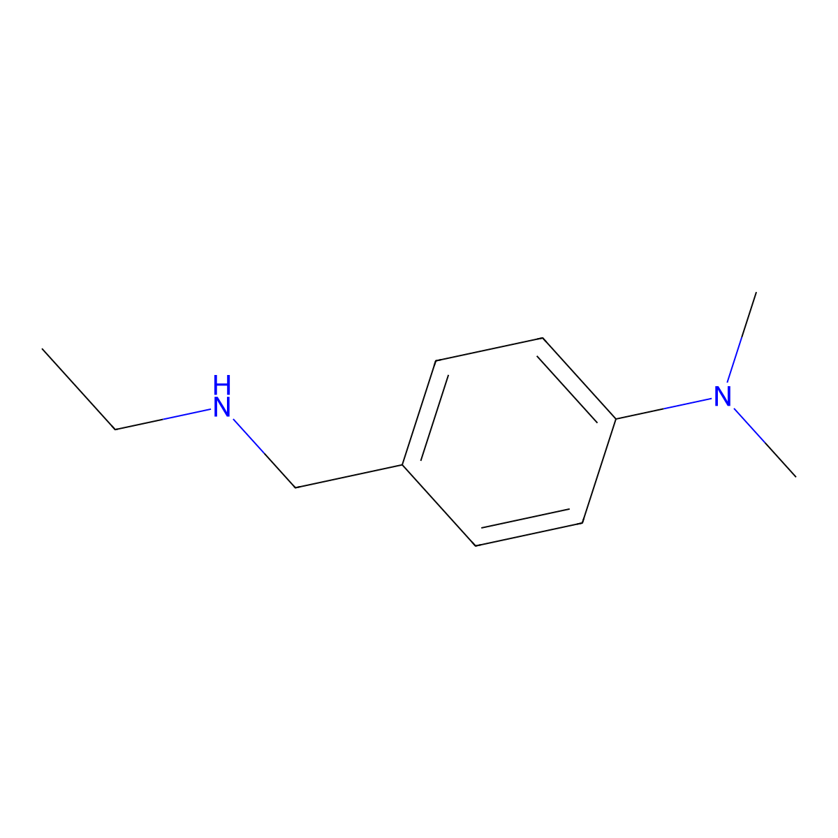 N-Ethyl-4-(dimethylamino)benzylamine molecular structure, CAS 313552-99-7
