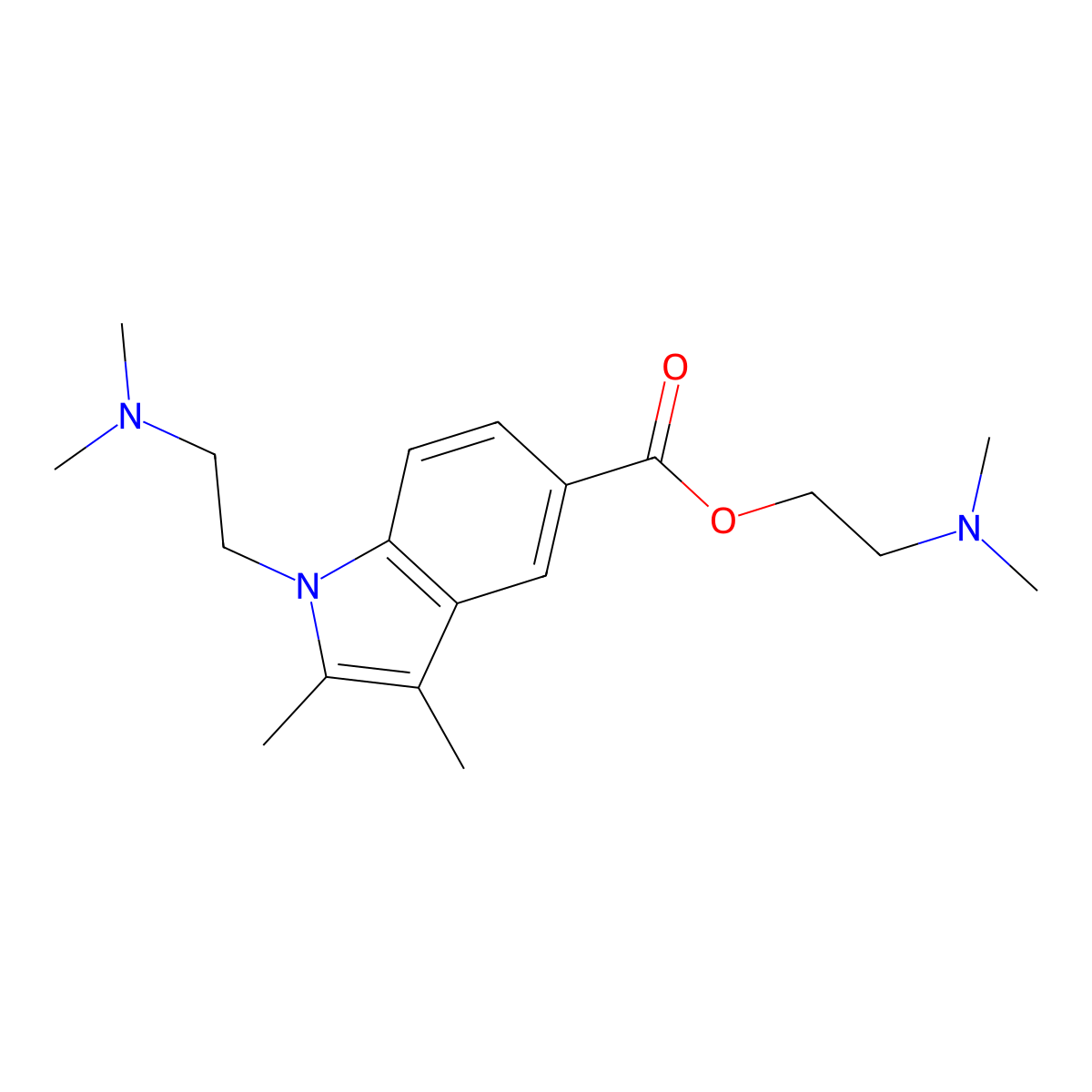 Amindocate molecular structure, CAS 31386-24-0