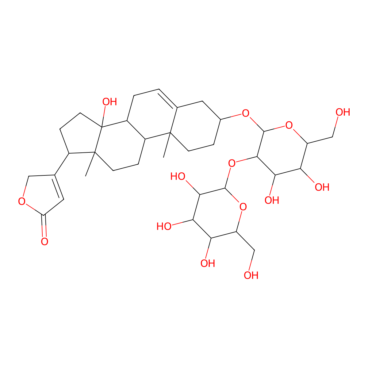 Xysmalorin molecular structure, CAS 31387-88-9
