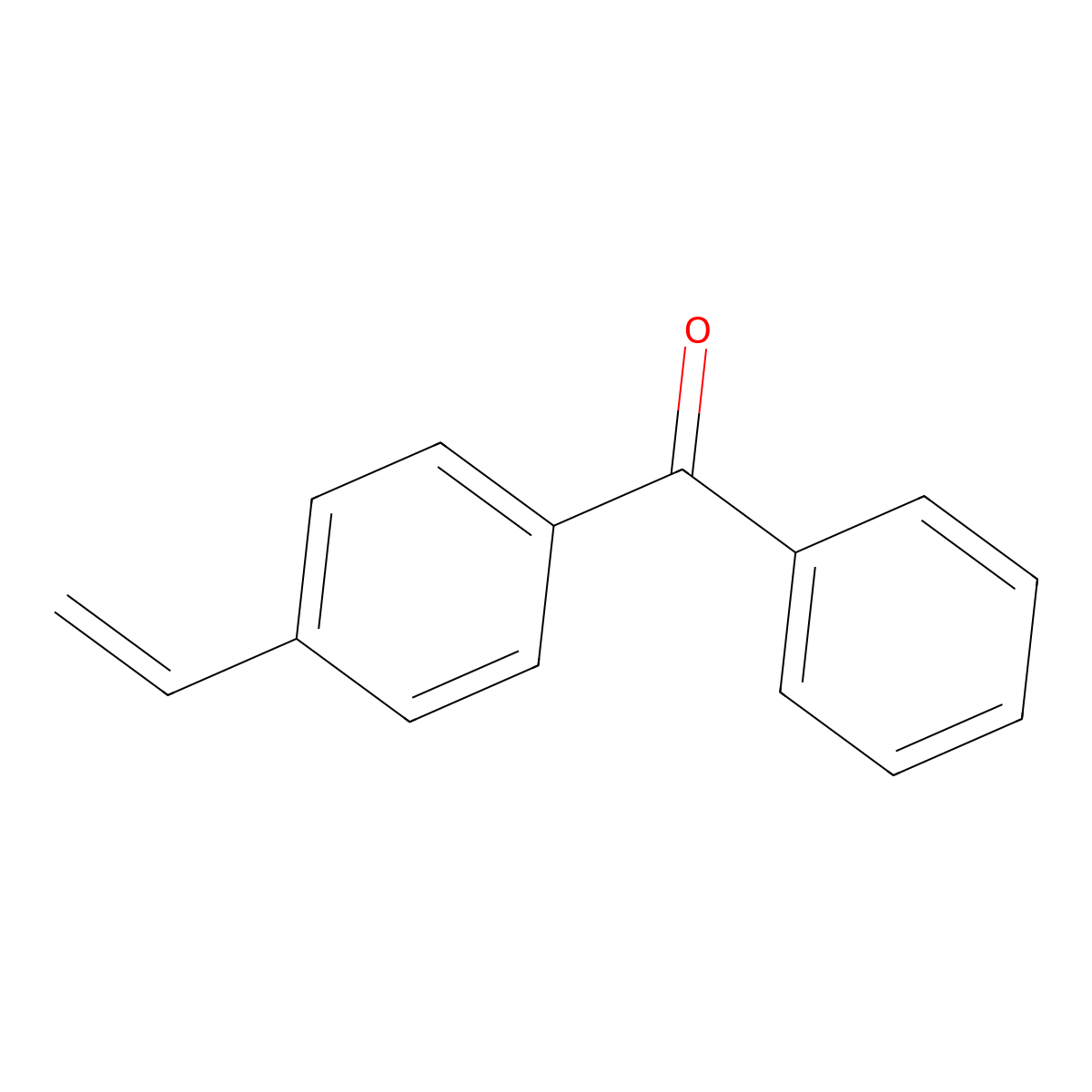 Methanone, (4-ethenylphenyl)phenyl- molecular structure, CAS 3139-85-3