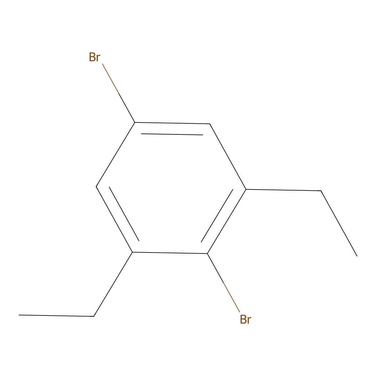 2,5-Dibromo-1,3-diethylbenzene molecular structure, CAS 314084-64-5