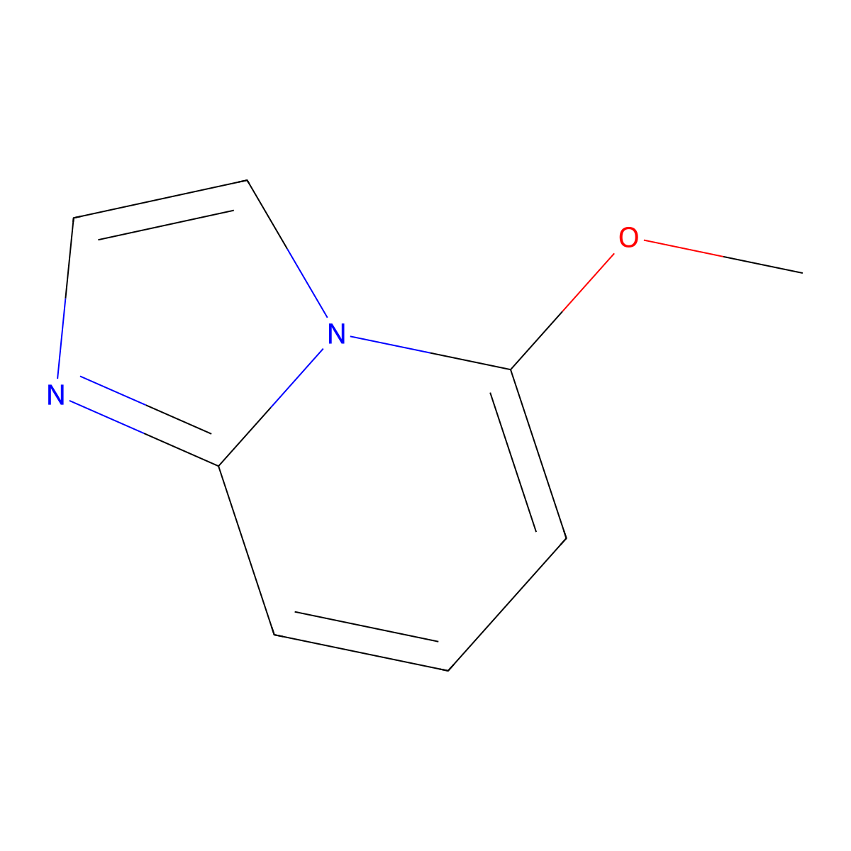 5-Methoxyimidazo[1,2-a]pyridine molecular structure, CAS 31409-09-3