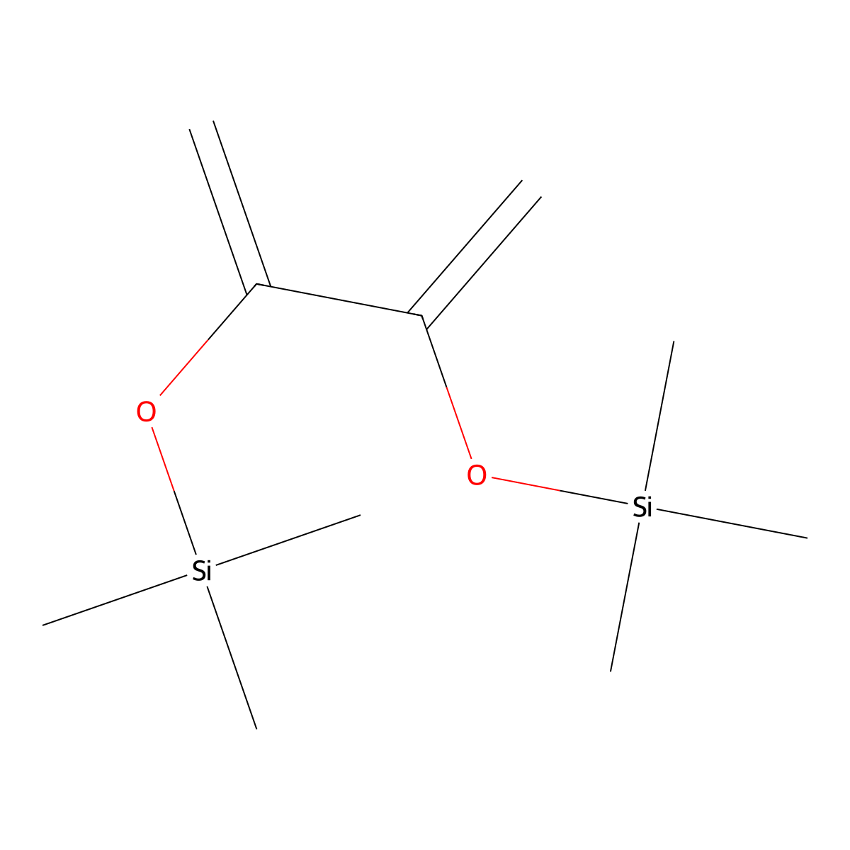2,3-Bis(trimethylsiloxy)-1,3-butadiene molecular structure, CAS 31411-71-9