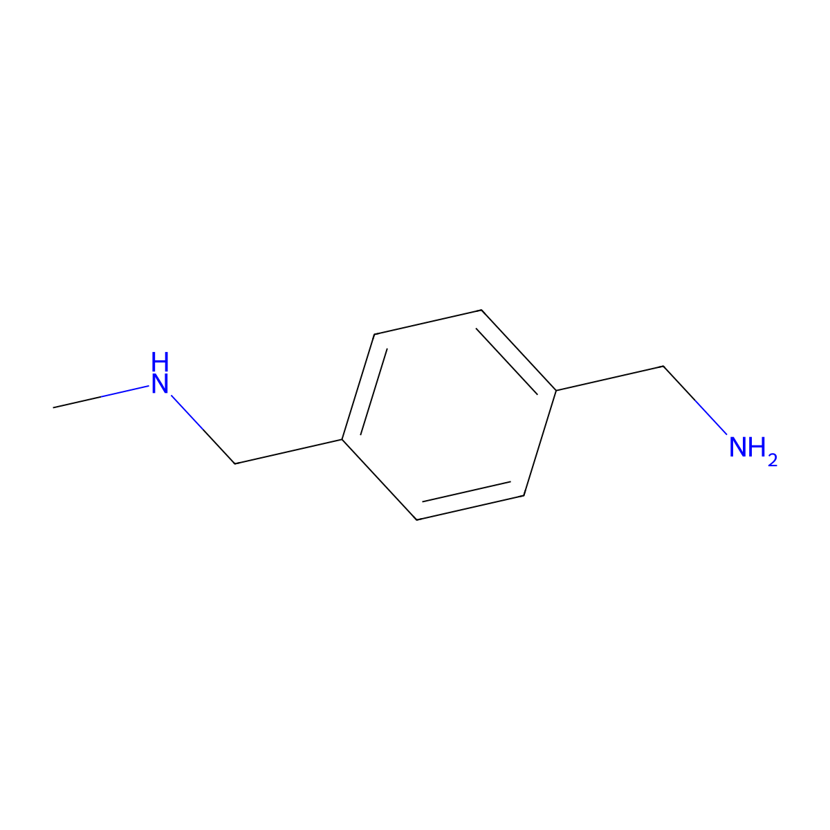 1-(4-(Aminomethyl)phenyl)-N-methylmethanamine molecular structure, CAS 31417-69-3
