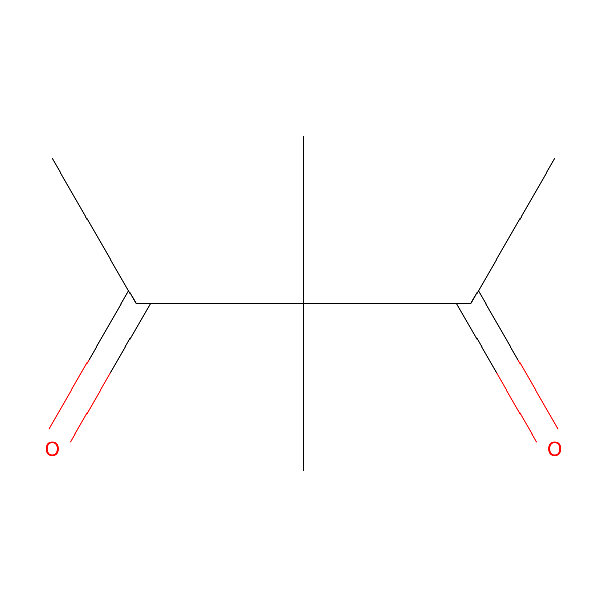 3,3-Dimethyl-2,4-pentanedione molecular structure, CAS 3142-58-3