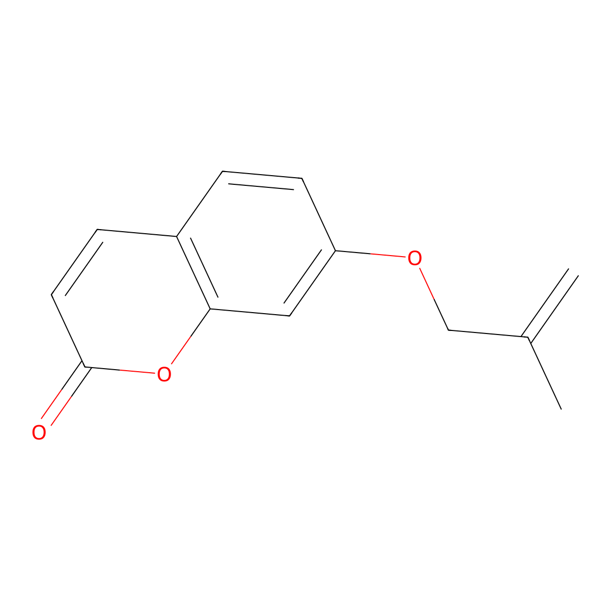 7-[(2-methylprop-2-en-1-yl)oxy]-2H-chromen-2-one molecular structure, CAS 314262-25-4