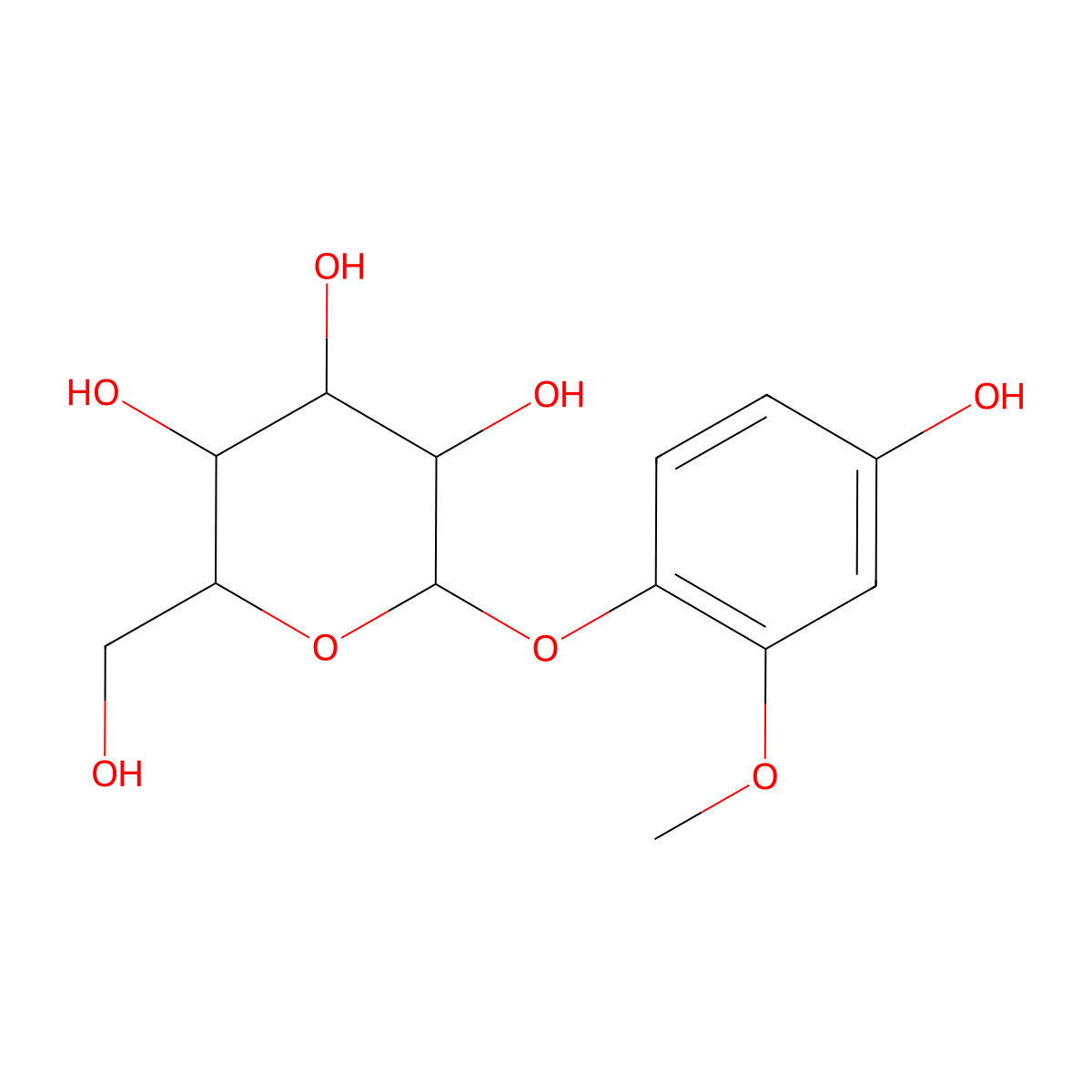 Isotachioside molecular structure, CAS 31427-08-4