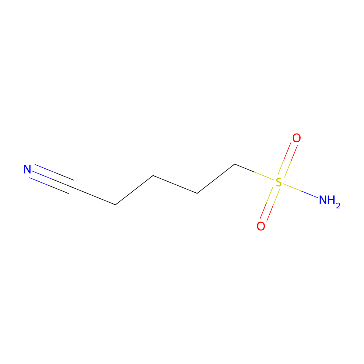 4-Cyanobutane-1-sulfonamide molecular structure, CAS 3144-10-3