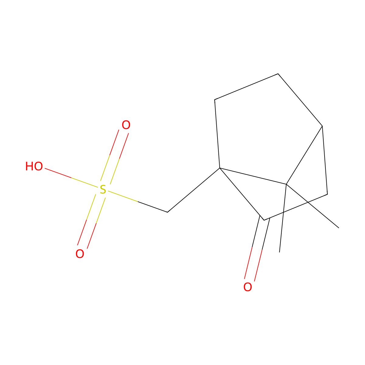 D-Camphorsulfonic Acid molecular structure, CAS 3144-16-9