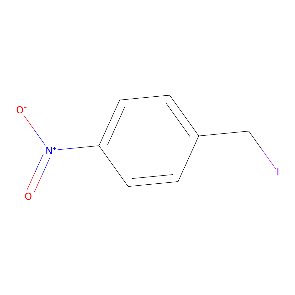 alpha-Iodo-p-nitrotoluene molecular structure, CAS 3145-86-6