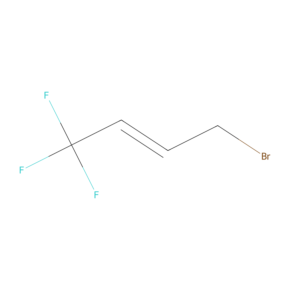 1,1,1-Trifluoro-4-bromo-2-butene molecular structure, CAS 31450-13-2