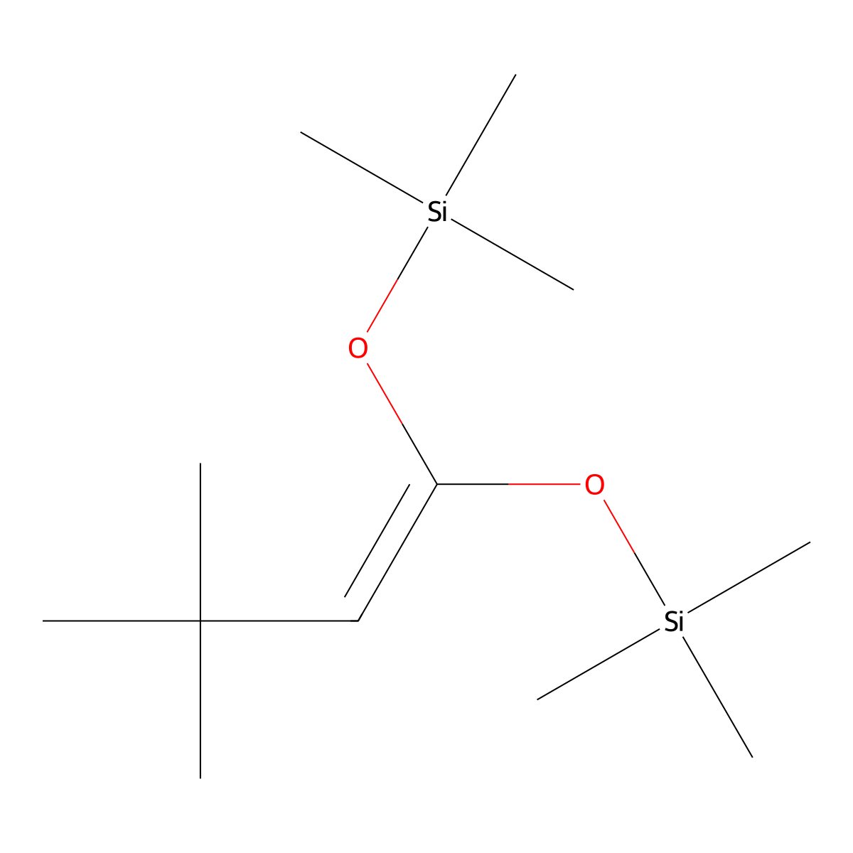 4-(2,2-Dimethylpropylidene)-2,2,6,6-tetramethyl-3,5-dioxa-2,6-disilaheptane molecular structure, CAS 31469-23-5