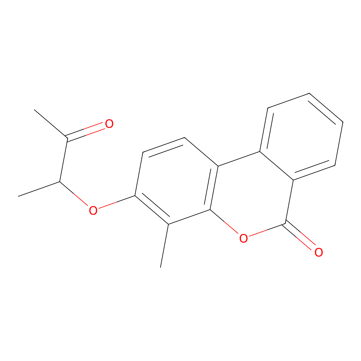 4-methyl-3-(1-methyl-2-oxopropoxy)-6H-benzo[c]chromen-6-one molecular structure, CAS 314744-87-1