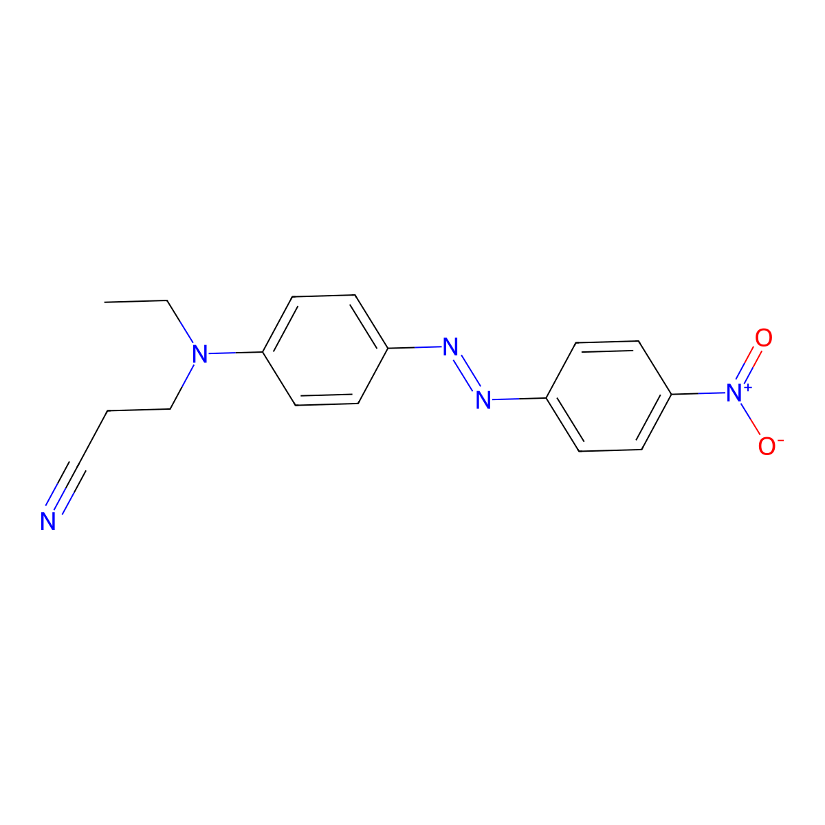 Disperse orange 25 molecular structure, CAS 31482-56-1
