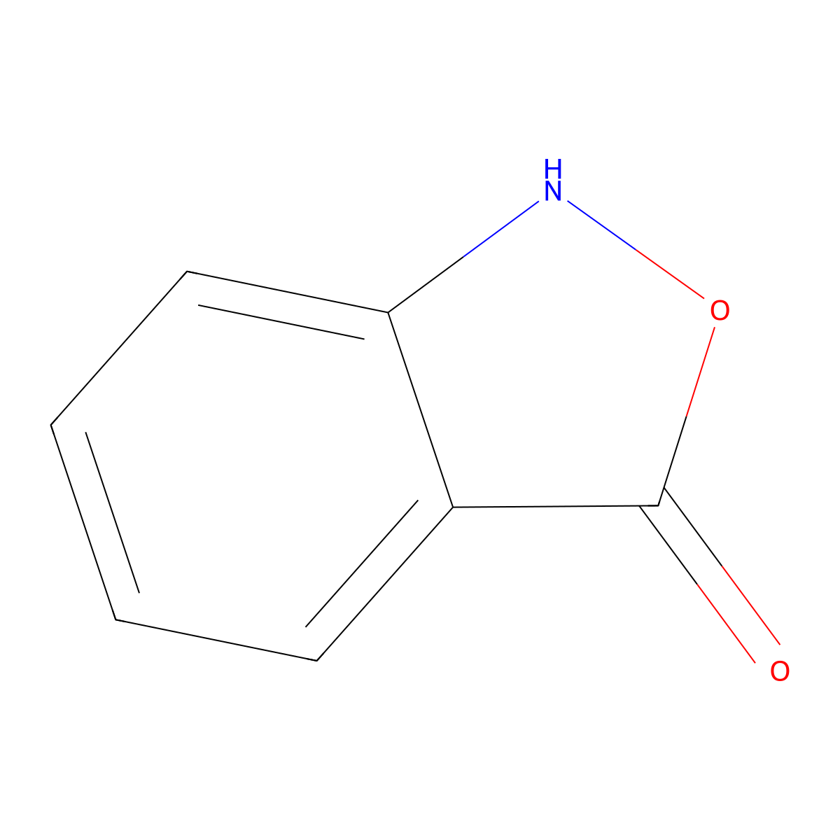 2,1-Benzisoxazol-3(1H)-one molecular structure, CAS 31499-90-8