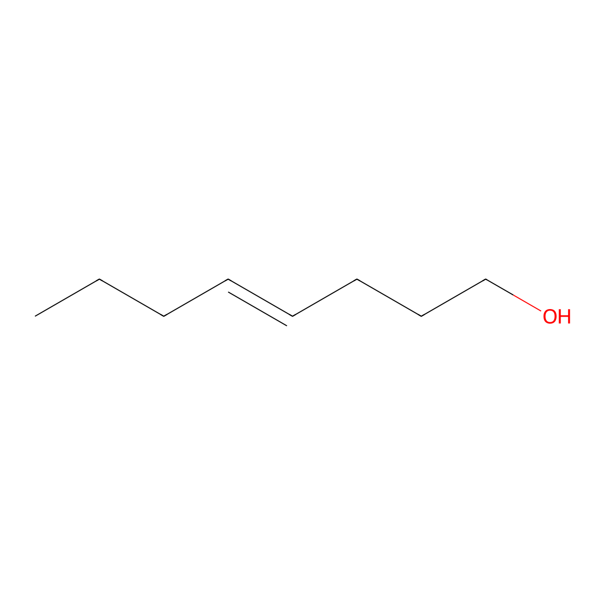 Oct-4-en-1-ol molecular structure, CAS 31502-21-3