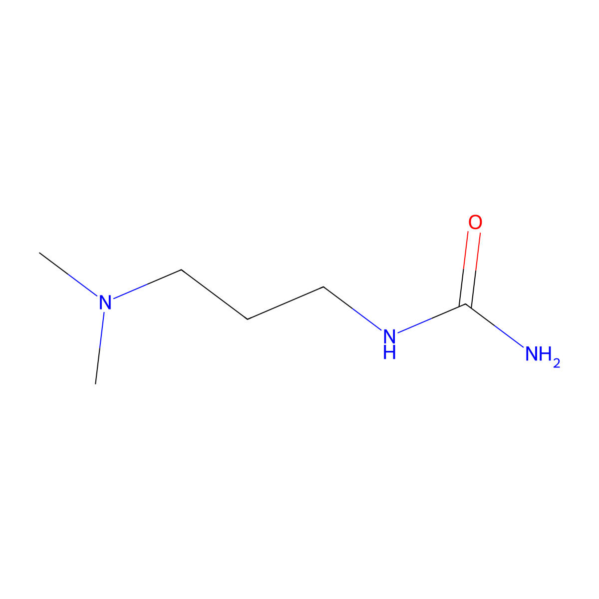 1-(3-(Dimethylamino)propyl)urea molecular structure, CAS 31506-43-1