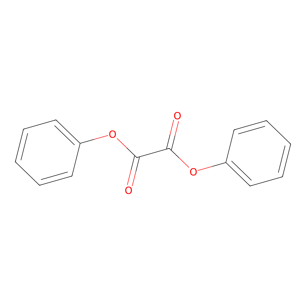 Diphenyl Oxalate molecular structure, CAS 3155-16-6