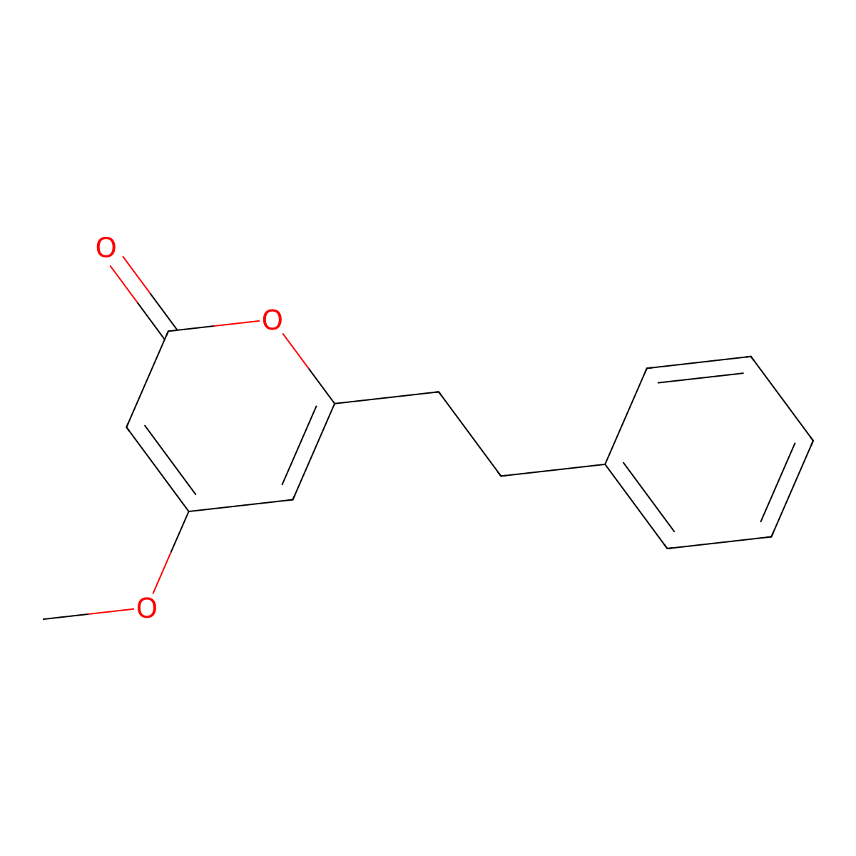 7,8-Dihydro-5,6-dehydrokawain molecular structure, CAS 3155-51-9