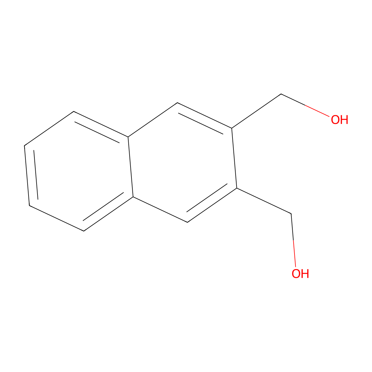 2,3-Bis(hydroxymethyl)naphthalene molecular structure, CAS 31554-15-1