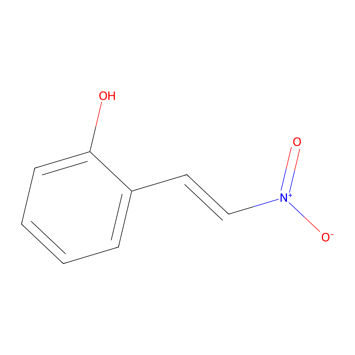 2-[(E)-2-Nitroethenyl]phenol molecular structure, CAS 3156-43-2