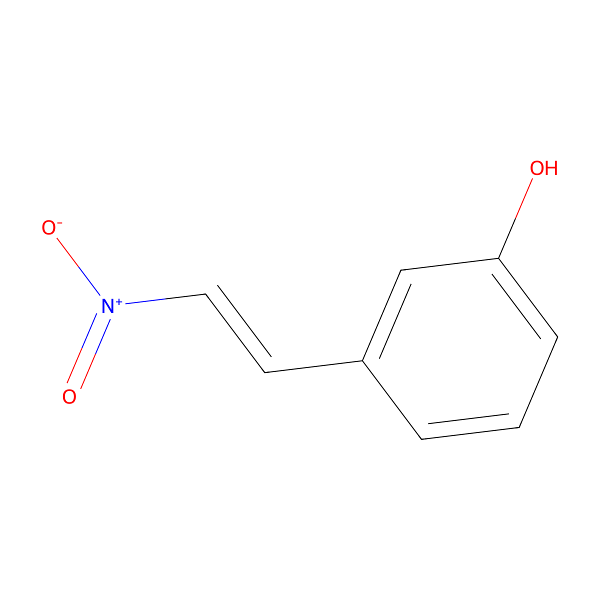 3-(2-Nitroethenyl)phenol molecular structure, CAS 3156-44-3