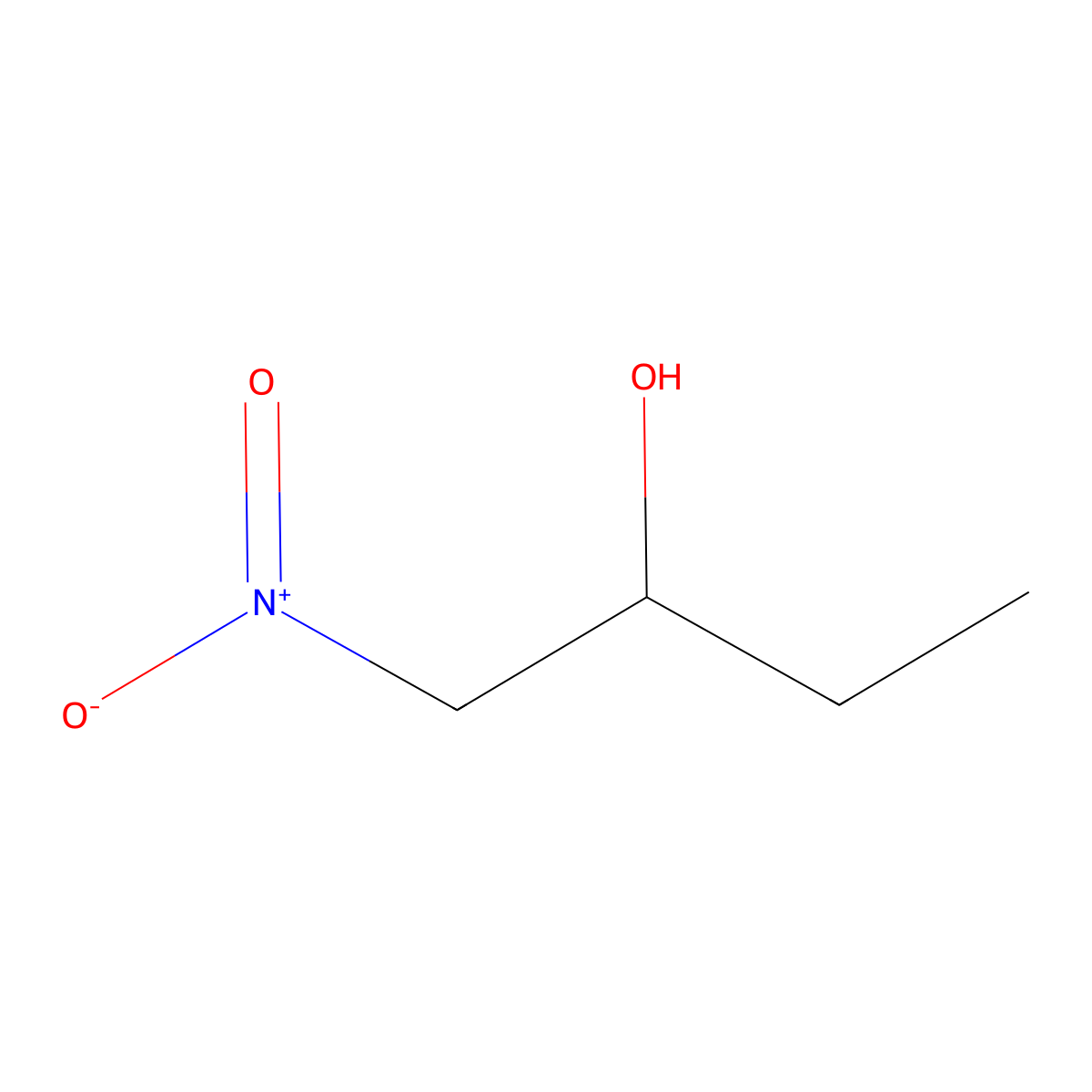 1-Nitrobutan-2-ol molecular structure, CAS 3156-74-9