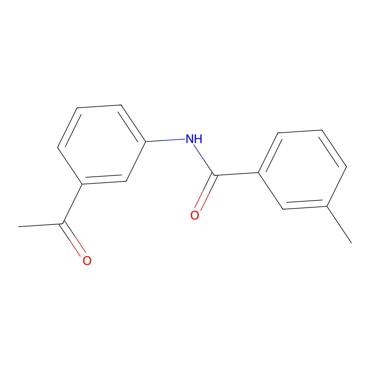N-(3-acetylphenyl)-3-methylbenzamide molecular structure, CAS 315669-99-9