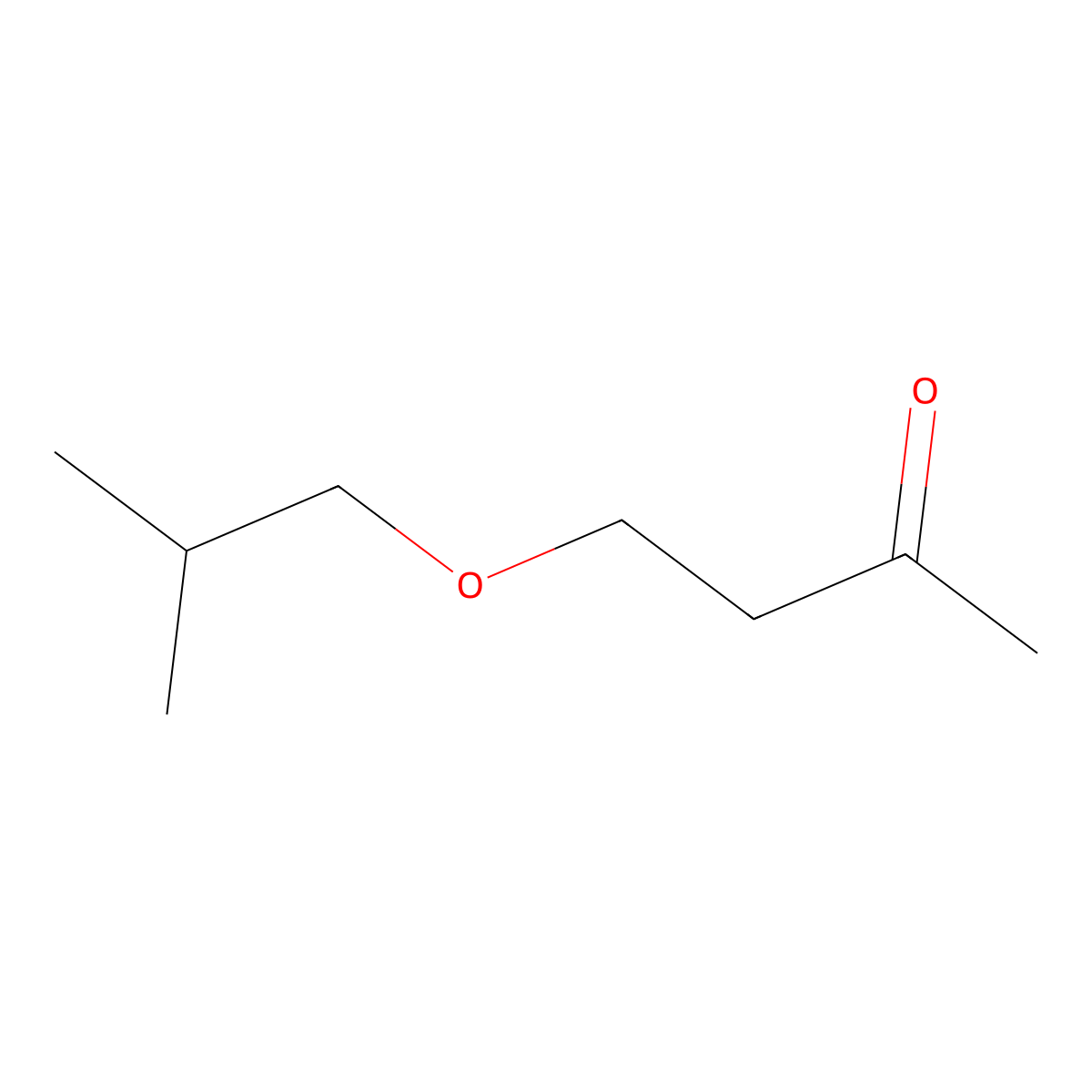 4-Isobutoxy-2-butanone molecular structure, CAS 31576-33-7